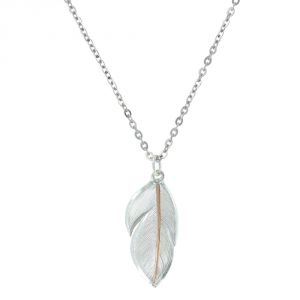 Montana Silversmiths Downy Feather Necklace (NC2879RG)